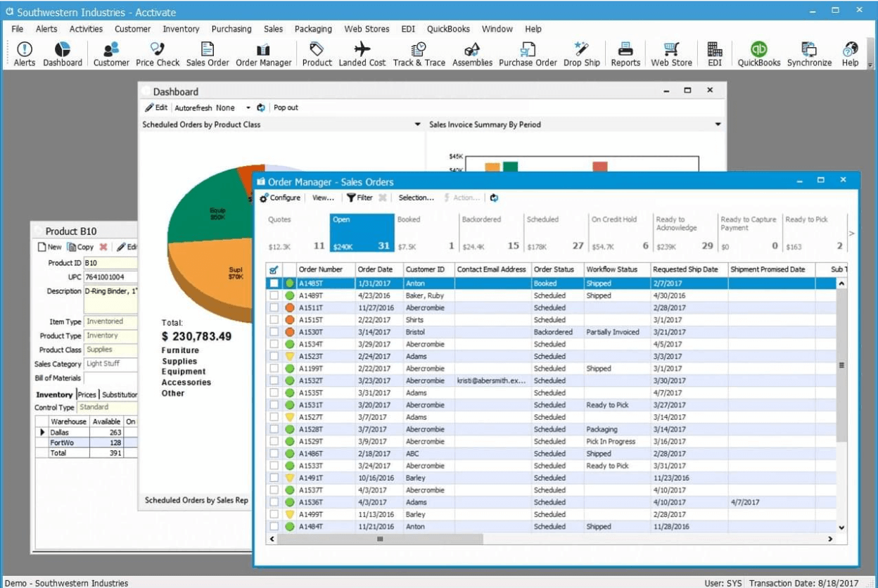 Acctivate Inventory Management